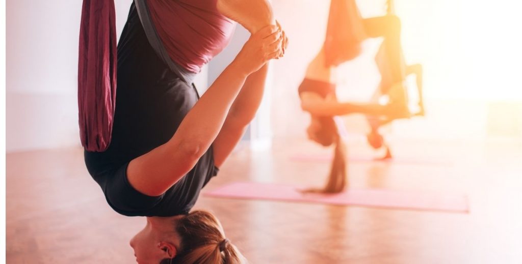 aerial yoga γυμναστήριο 