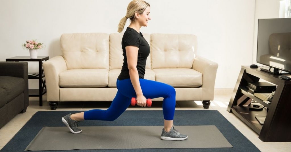γλουτοί ασκήσεις lunges
