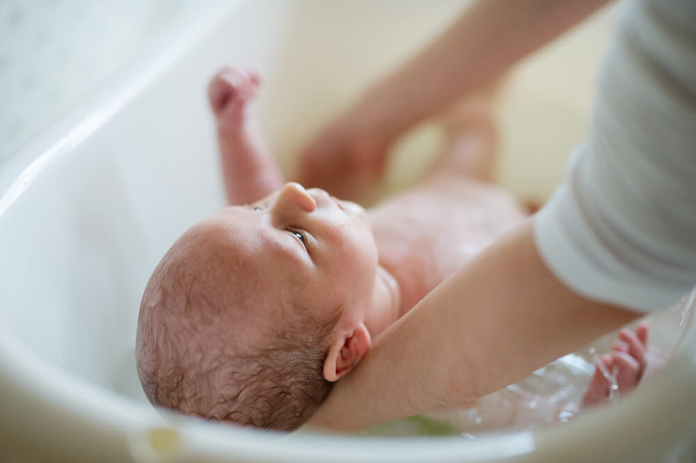 μπάνιο για μωρά