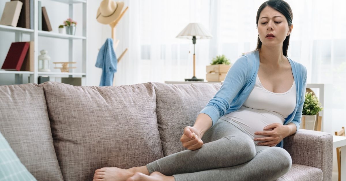 πόνος στα πόδια εγκυμοσύνη ανακούφιση 